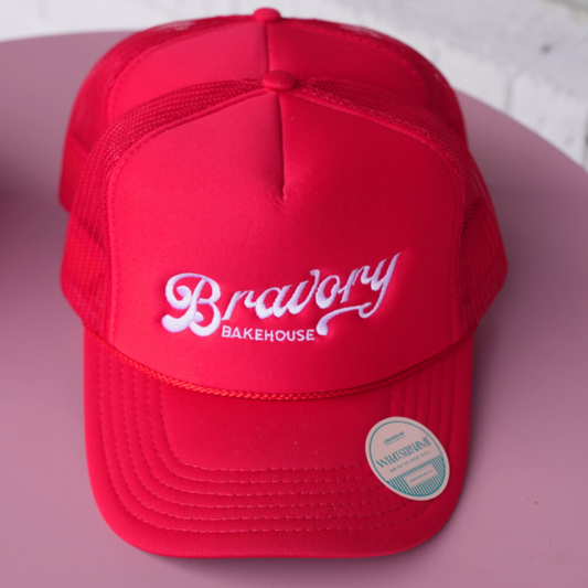 Red Bravory Hat