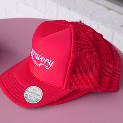 Red Bravory Hat